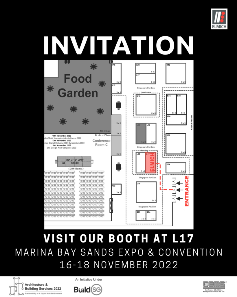 Elmich invites you to Architecture & Building Services (ABS) 2022