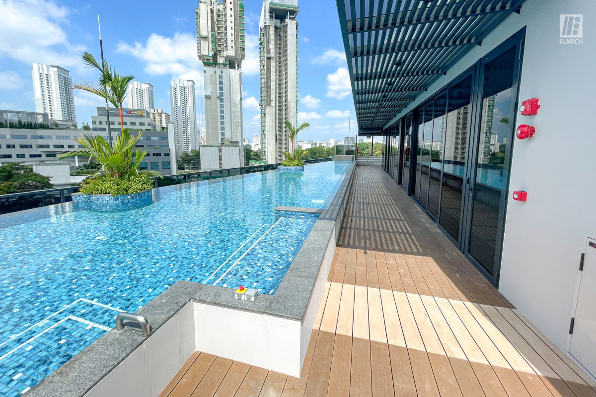 Panoramic Sky Pool - Raised Deck - Condominium Sky Terrace