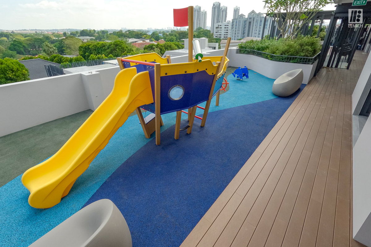 Children Playground - Raised Paver System - Van Holland Sky Terrace