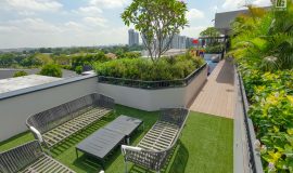 Sky Lounge 1 - Raised Paver Construction - Condominium Sky Terrace