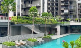 Green Wall - Forett at Bukit Timah Condominium - Swimming Pool