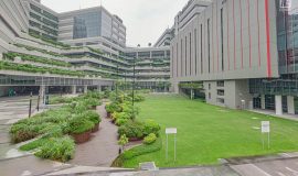 Punggol Digital District | SIT Punggol | Sky & Roof Gardens | Rain Gardens | Fire Engine Accessway