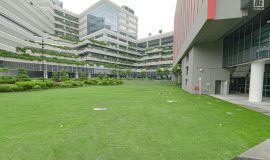 Punggol Digital District | SIT Punggol | Sky & Roof Gardens | Rain Gardens | Fire Engine Accessway