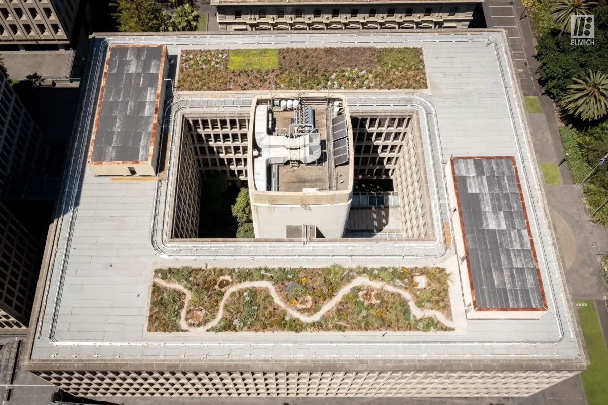 Rooftop Garden - Green Roof - Old Treasury Building - Melbourne