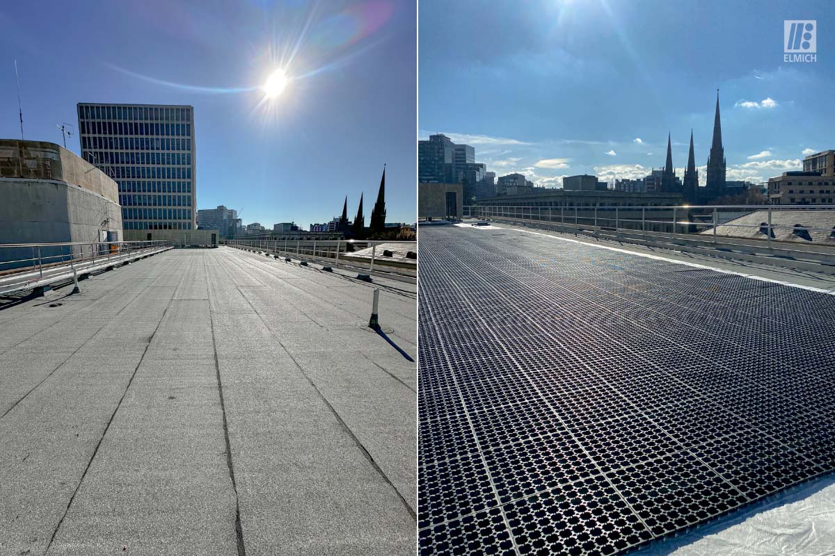 Rooftop Garden - Green Roof - Old Treasury Building - Melbourne